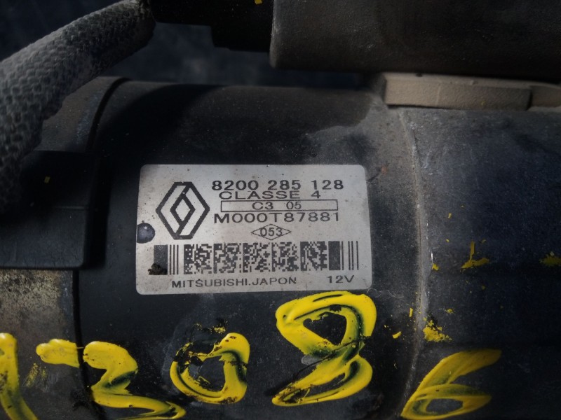 Recambio de motor arranque para renault megane ii berlina 5p 1.5 dci diesel cat referencia OEM IAM 8200285128  