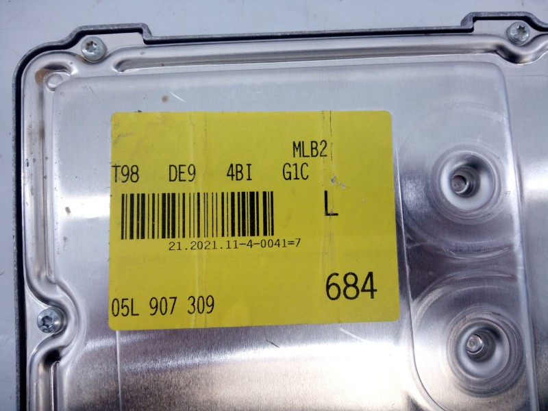 Recambio de centralita motor uce para audi a4 b9 (8w2, 8wc) 30 tdi mild hybrid referencia OEM IAM 05L907309 0281034002 