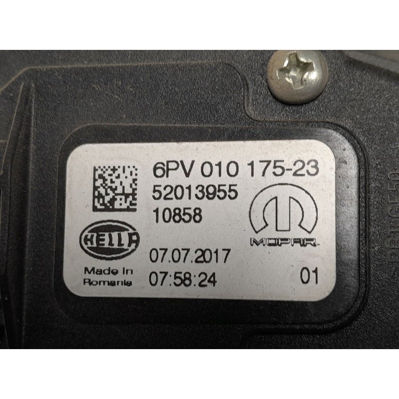 Recambio de pedal acelerador para fiat doblo autobús (263_) 1.3 d multijet (263axu1a) referencia OEM IAM 52013955 6PV01017523 