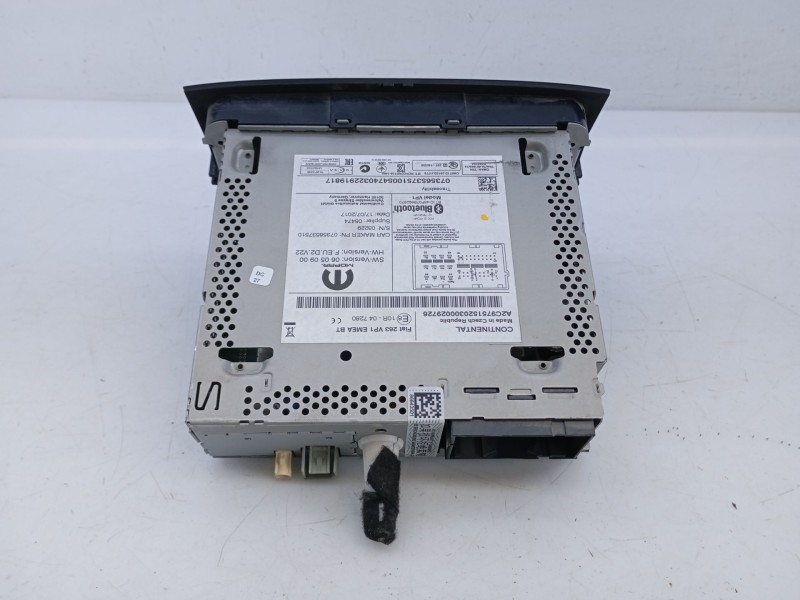 Recambio de sistema audio / radio cd para fiat doblo autobús (263_) 1.3 d multijet (263axu1a) referencia OEM IAM A2C975152030002