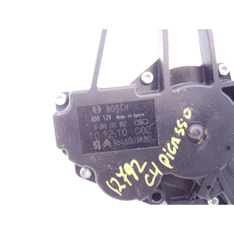 Recambio de motor limpia trasero para citroën c4 picasso monospace referencia OEM IAM 9646803180 0390201807 