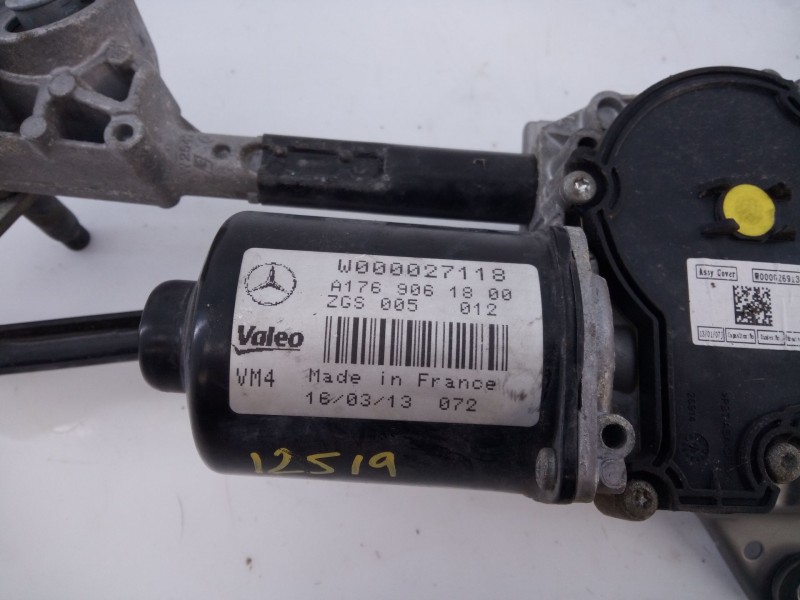 Recambio de motor limpia delantero para mercedes-benz clase a (w176) a 180 cdi blueefficiency (176.012) referencia OEM IAM A1769
