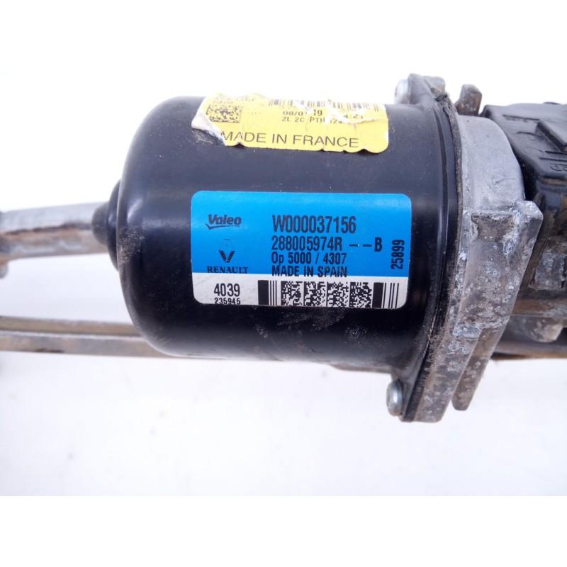 Recambio de motor limpia delantero para renault megane iv grandtour life referencia OEM IAM 288005974R  