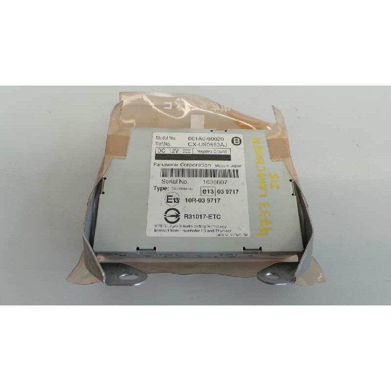 Recambio de modulo electronico para toyota land cruiser (j15) gx referencia OEM IAM 861A060020  