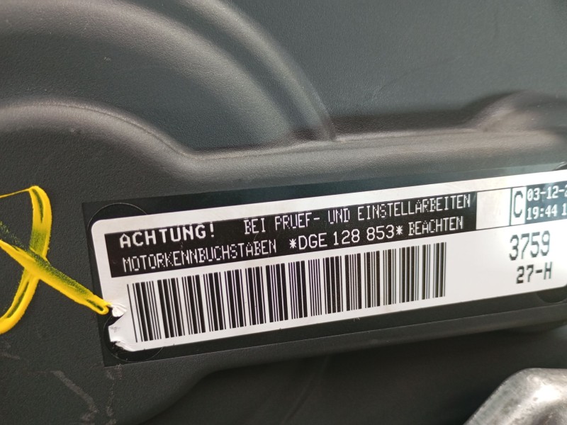 Recambio de motor completo para skoda octavia lim. (nx3) vrs referencia OEM IAM DGEA  