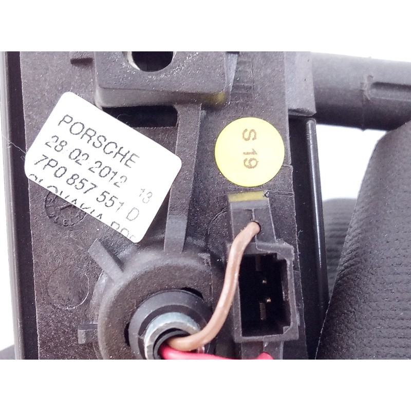 Recambio de parasol izquierdo para porsche cayenne (typ 92aa) diesel referencia OEM IAM 7P0857551D  E1-A5-47-2