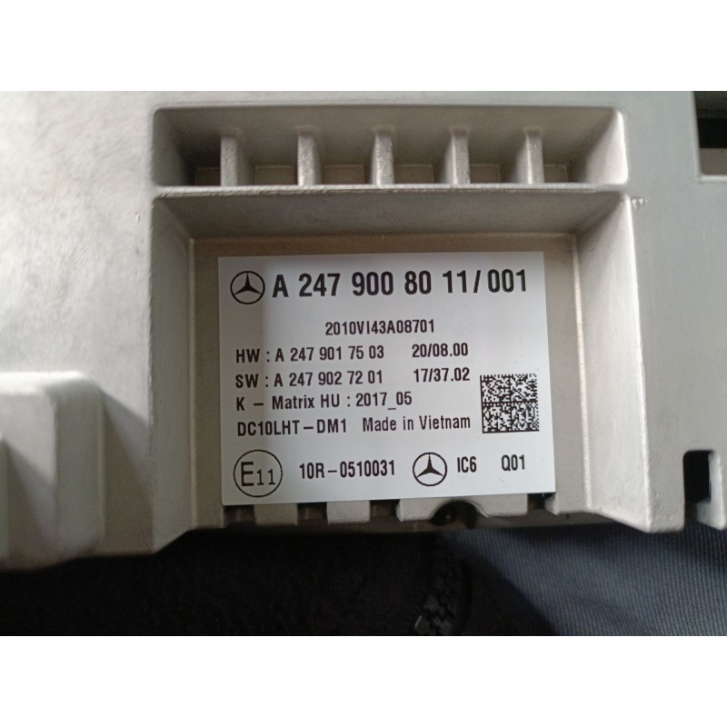 Recambio de cuadro instrumentos para mercedes-benz clase a sedán (v177) a 250 e (177.186) referencia OEM IAM   