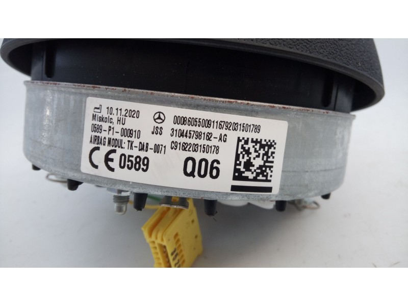 Recambio de kit airbag para mercedes-benz clase a sedán (v177) a 250 e (177.186) referencia OEM IAM A1779006604 0285015378 