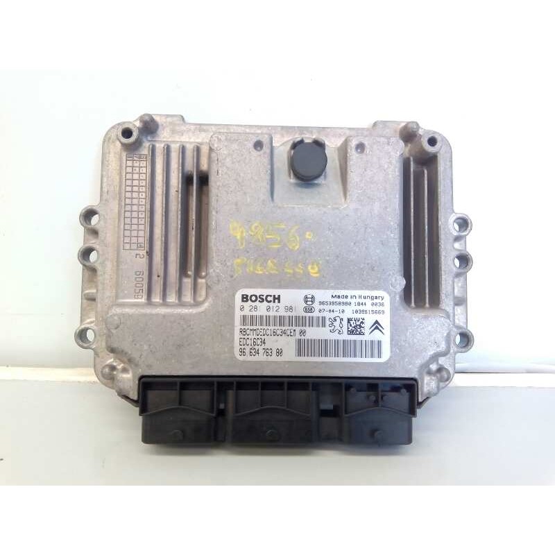 Recambio de centralita motor uce para citroen c4 picasso premier referencia OEM IAM 9663476380 0281012981 