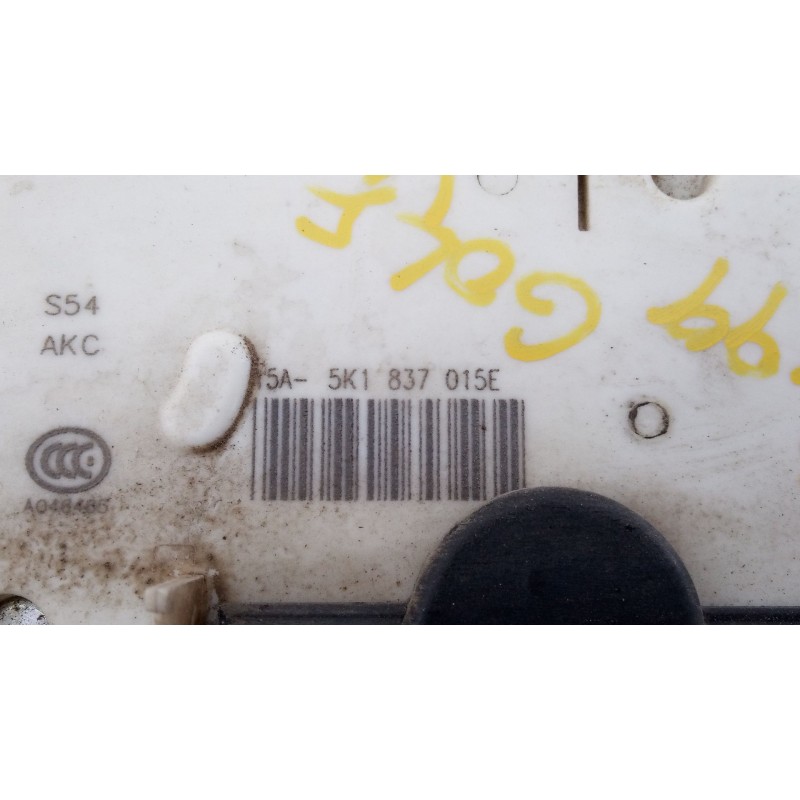 Recambio de cerradura puerta delantera izquierda para volkswagen golf vii (5g1, bq1, be1, be2) 2.0 tdi referencia OEM IAM 5K1837