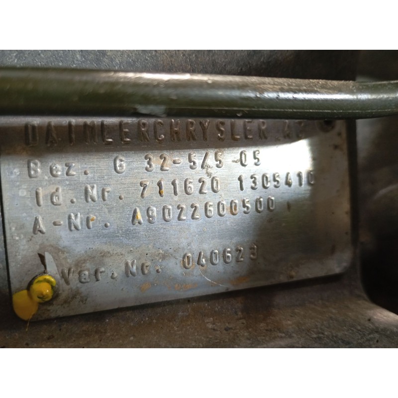 Recambio de caja cambios para mercedes-benz sprinter 02.00  caja abierta 2.2 cdi cat referencia OEM IAM   