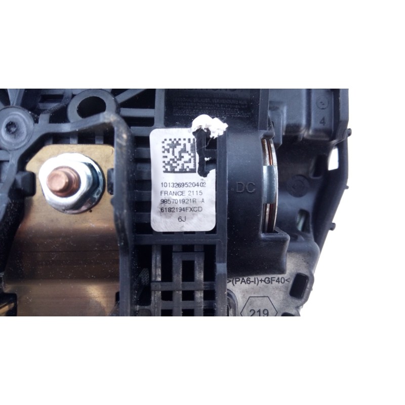 Recambio de airbag delantero izquierdo para renault scenic iii 1.9 dci diesel fap referencia OEM IAM 6106288D 985701921R 