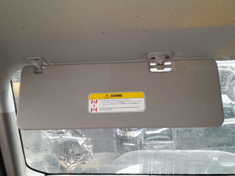 Recambio de parasol izquierdo para ineos grenadier todo terreno, cerrada 3.0 ttd 4x4 (gec) referencia OEM IAM   