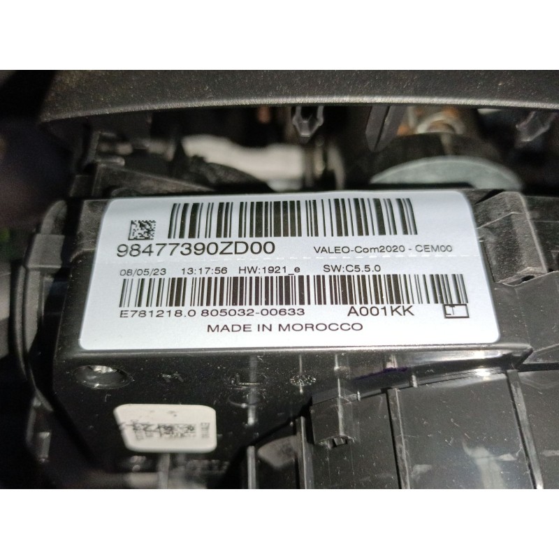 Recambio de anillo airbag para ds ds 4 ii (fr_, fb_, f3_) e-tense 225 (f3dgzt) referencia OEM IAM 98477390ZD  