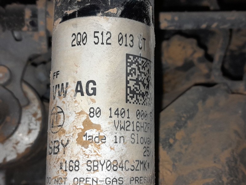 Recambio de amortiguador trasero izquierdo para volkswagen t-cross (c11, d31) 1.0 tsi referencia OEM IAM   