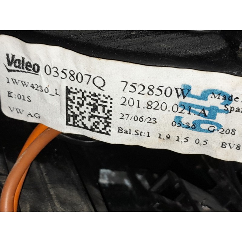 Recambio de ventilador calefaccion para volkswagen t-cross (c11, d31) 1.0 tsi referencia OEM IAM   