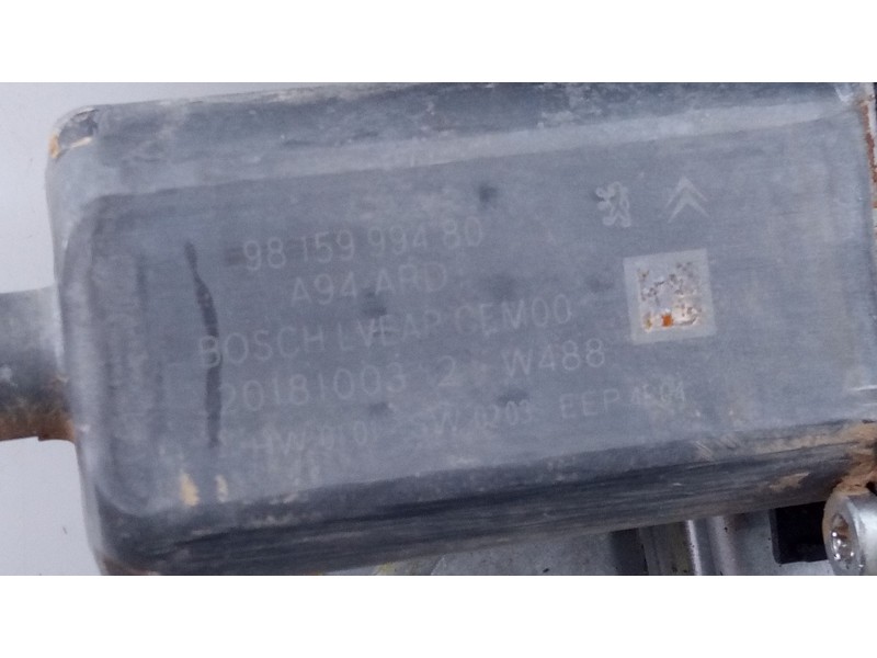 Recambio de elevalunas trasero derecho para peugeot 2008 (--.2013) allure referencia OEM IAM 981599480  