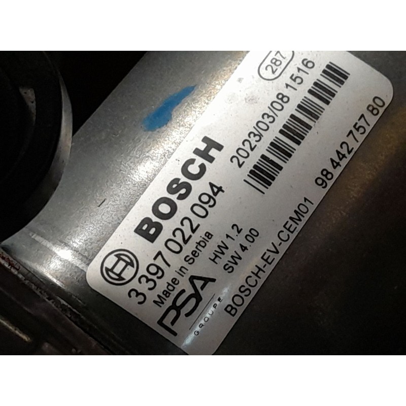 Recambio de motor limpia delantero para ds ds 4 ii (fr_, fb_, f3_) e-tense 225 (f3dgzt) referencia OEM IAM 9844275780  