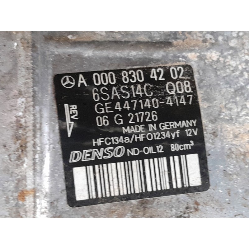 Recambio de compresor aire acondicionado para mercedes-benz clase a (w177) a 200 d (177.012) referencia OEM IAM   