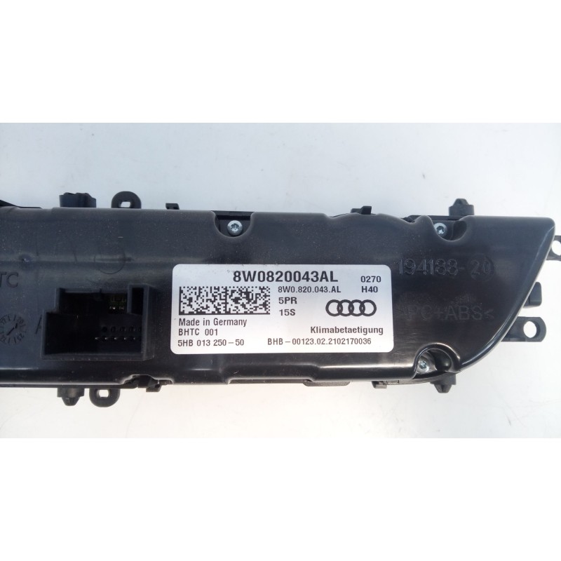 Recambio de mando climatizador para audi a4 b9 (8w2, 8wc) 30 tdi mild hybrid referencia OEM IAM   