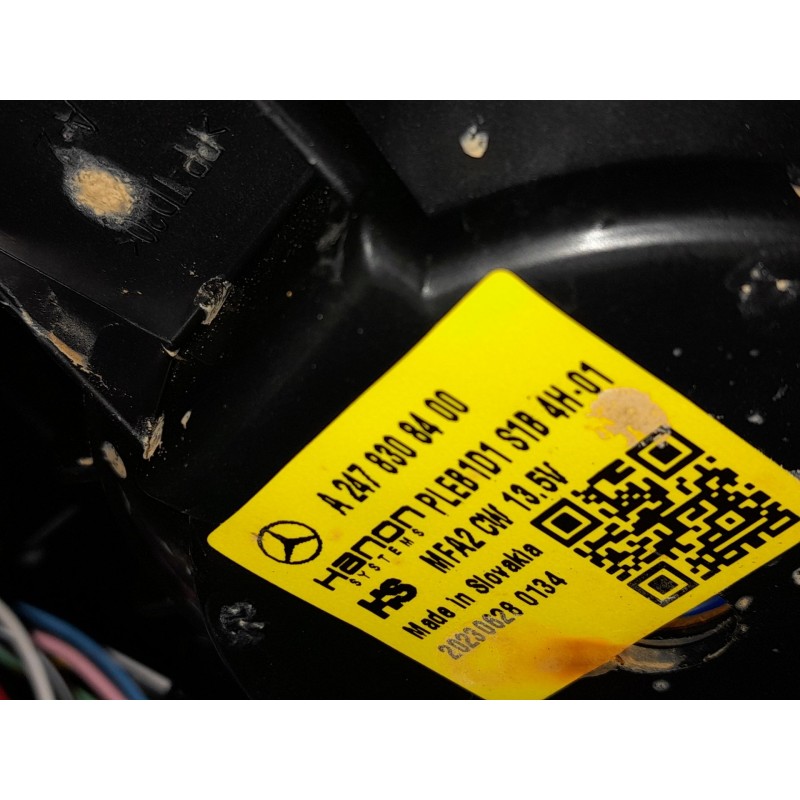 Recambio de ventilador calefaccion para mercedes-benz clase a (w177) a 200 d (177.012) referencia OEM IAM   