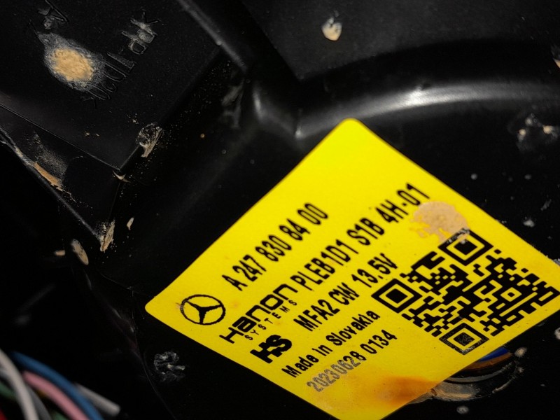 Recambio de ventilador calefaccion para mercedes-benz clase a (w177) a 200 d (177.012) referencia OEM IAM   