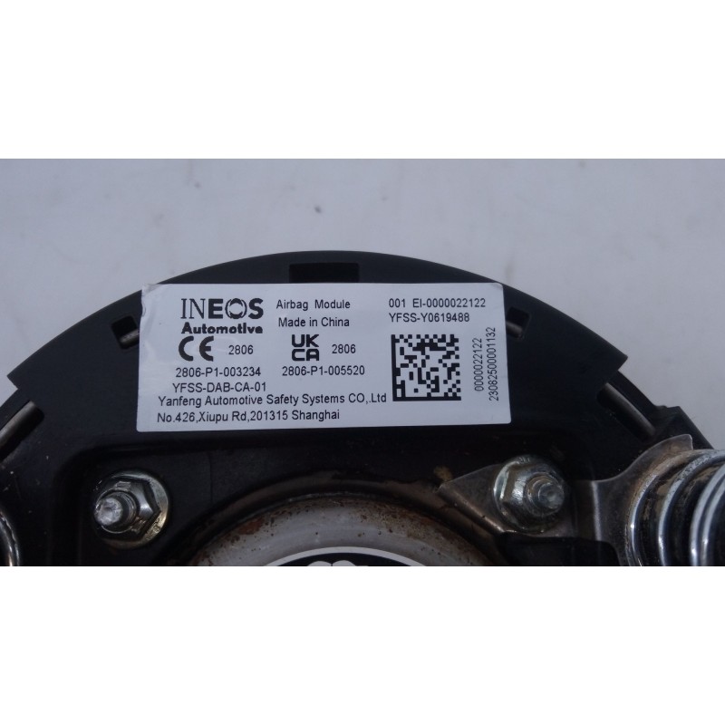 Recambio de airbag delantero izquierdo para ineos grenadier todo terreno, cerrada 3.0 ttd 4x4 (gec) referencia OEM IAM   