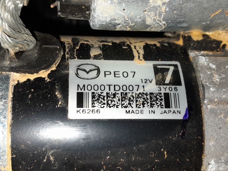 Recambio de motor arranque para mazda cx-5 (kf) 2.0 referencia OEM IAM M000TD0071  