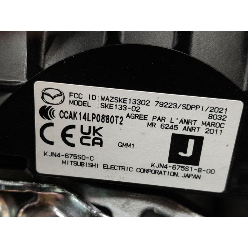 Recambio de anillo airbag para mazda cx-5 (kf) 2.0 referencia OEM IAM DE8H66CS0A  