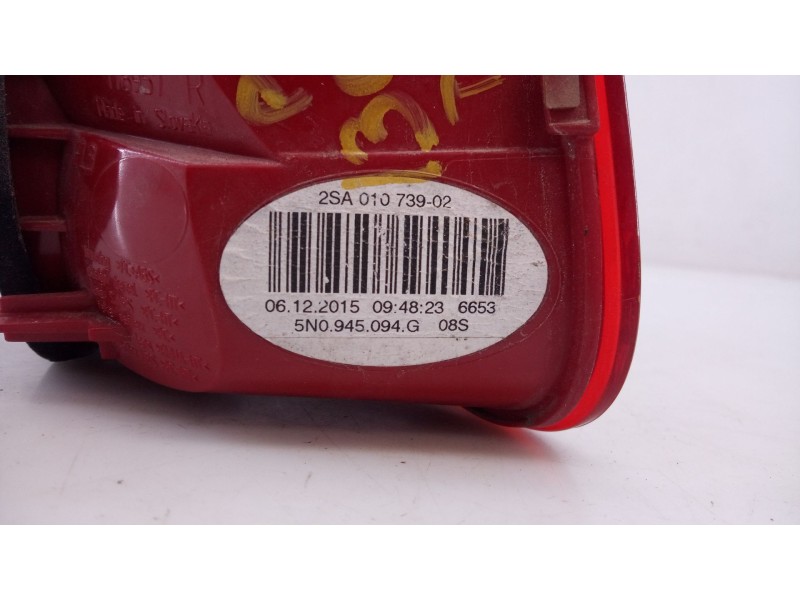 Recambio de piloto trasero derecho porton para volkswagen tiguan trend referencia OEM IAM   