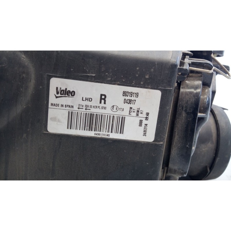 Recambio de faro derecho para seat ibiza iii (6l1) 1.6 16v referencia OEM IAM 89319119  
