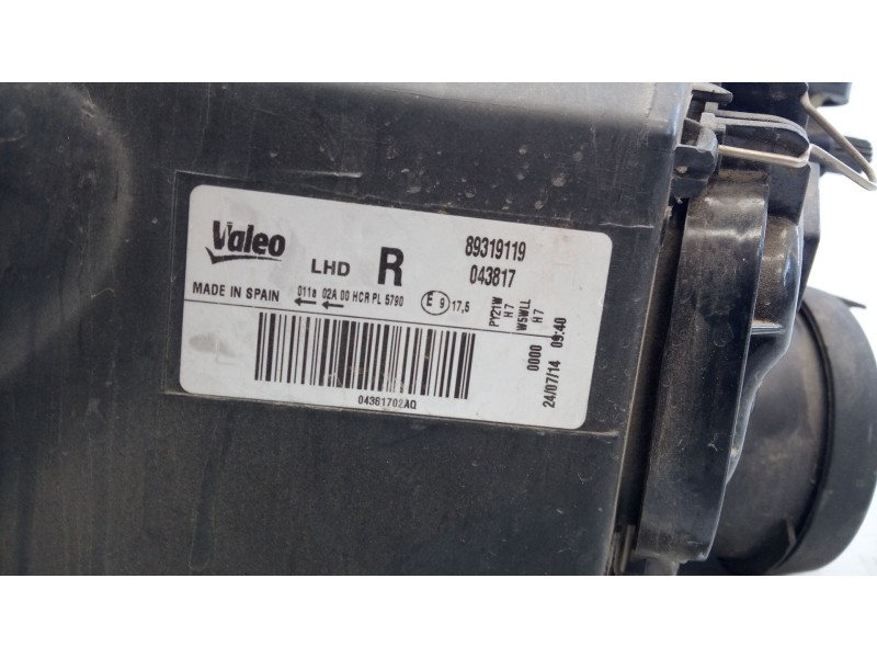 Recambio de faro derecho para seat ibiza iii (6l1) 1.6 16v referencia OEM IAM 89319119  