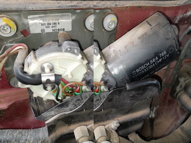 Recambio de motor limpia delantero para nissan terrano ii (r20) 2.7 tdi 4wd referencia OEM IAM   
