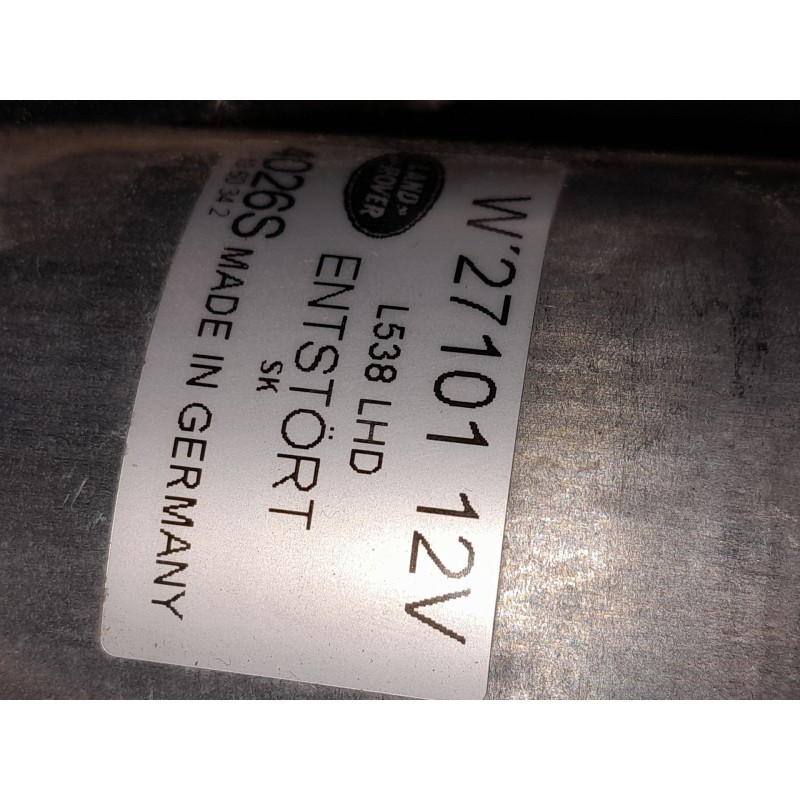 Recambio de motor limpia delantero para land rover range rover evoque (l538) 2.0 d 4x4 referencia OEM IAM W27101  