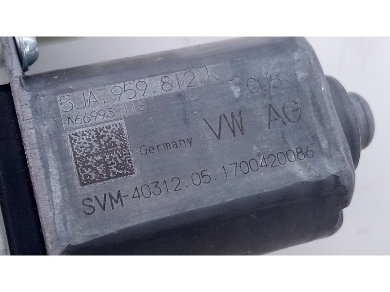 Recambio de elevalunas delantero derecho para seat toledo (kg3) reference referencia OEM IAM   