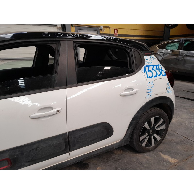 Recambio de puerta trasera izquierda para citroën c3 iii (sx) 1.2 puretech 82 referencia OEM IAM   