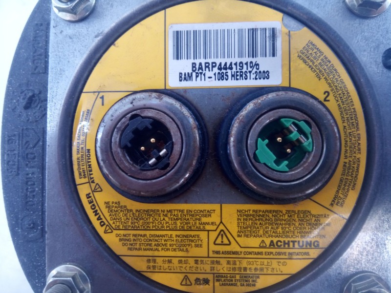 Recambio de airbag delantero izquierdo para bmw x5 (e53) 3.0d referencia OEM IAM 33675789102T  