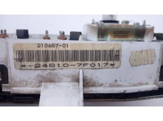 Recambio de cuadro instrumentos para nissan terrano ii (r20) 2.7 tdi 4wd referencia OEM IAM 248107F017 21068701  2