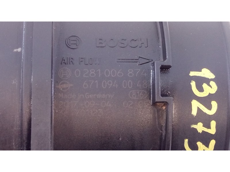 Recambio de caudalimetro para ssangyong korando (ck) 2.2 xdi referencia OEM IAM 6710940048 0281006874 