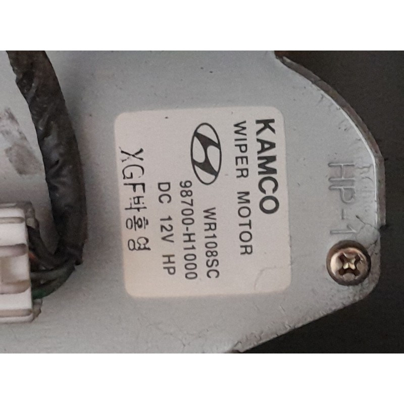 Recambio de motor limpia trasero para hyundai terracan (hp) 2.9 crdi 4wd referencia OEM IAM   