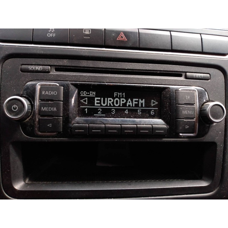 Recambio de sistema audio / radio cd para volkswagen polo (6r1) sport by r-line referencia OEM IAM   