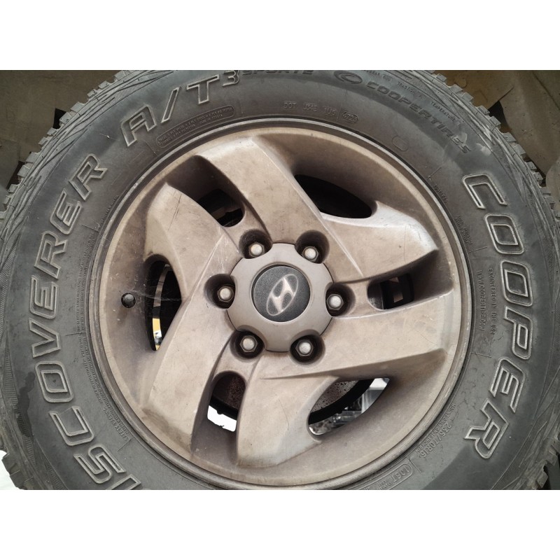 Recambio de llanta para hyundai terracan (hp) 2.9 crdi 4wd referencia OEM IAM   