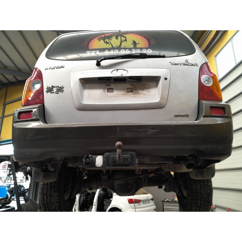 Recambio de paragolpes trasero para hyundai terracan (hp) 2.9 crdi 4wd referencia OEM IAM   