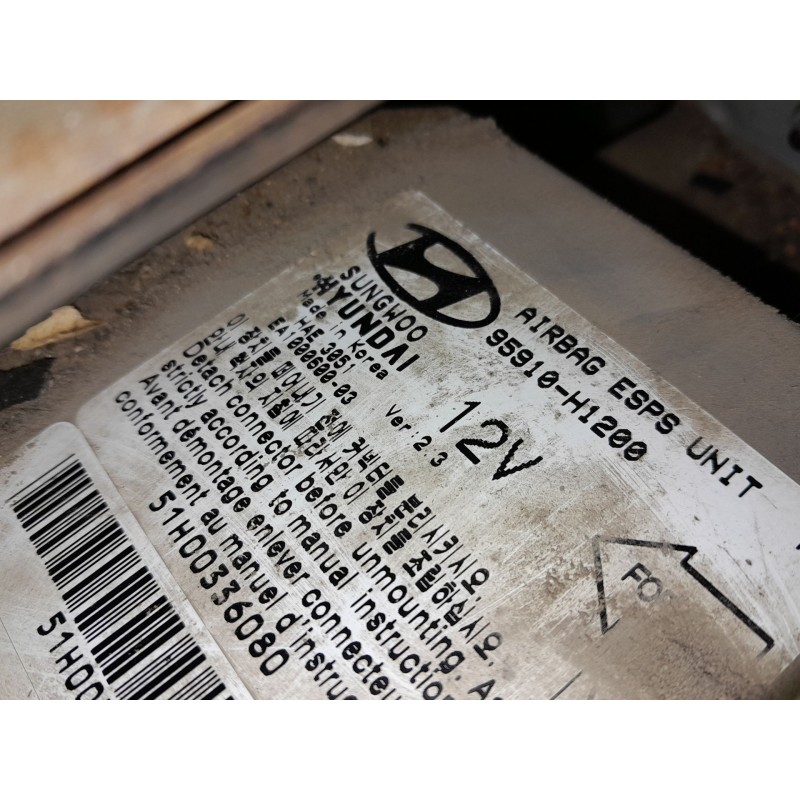 Recambio de centralita airbag para hyundai terracan (hp) 2.9 crdi 4wd referencia OEM IAM   