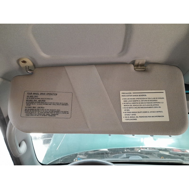 Recambio de parasol izquierdo para hyundai terracan (hp) 2.9 crdi 4wd referencia OEM IAM   
