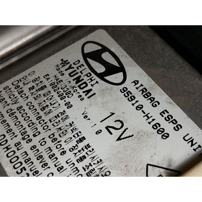 Recambio de centralita airbag para hyundai terracan (hp) 2.9 crdi 4wd referencia OEM IAM 95910H1600  