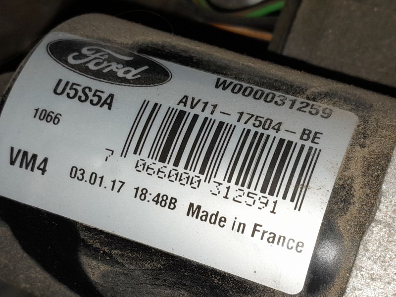 Recambio de motor limpia delantero para ford b-max (jk) 1.0 ecoboost referencia OEM IAM AV1117504BE  