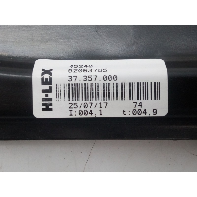 Recambio de elevalunas delantero derecho para fiat doblo autobús (263_) 1.3 d multijet (263axu1a) referencia OEM IAM 37357000  