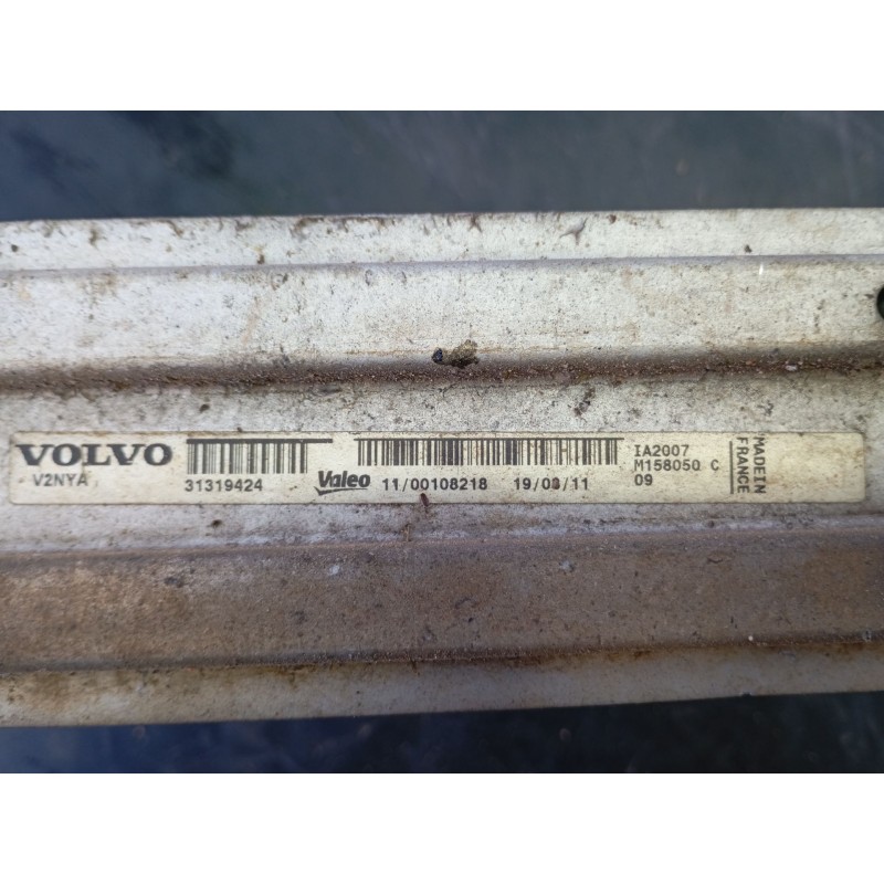 Recambio de intercooler para volvo xc70 kinetic referencia OEM IAM 31319424 M158050C 