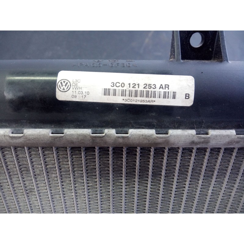 Recambio de radiador agua para volkswagen passat berlina (3c2) advance referencia OEM IAM 3C0121253AR  